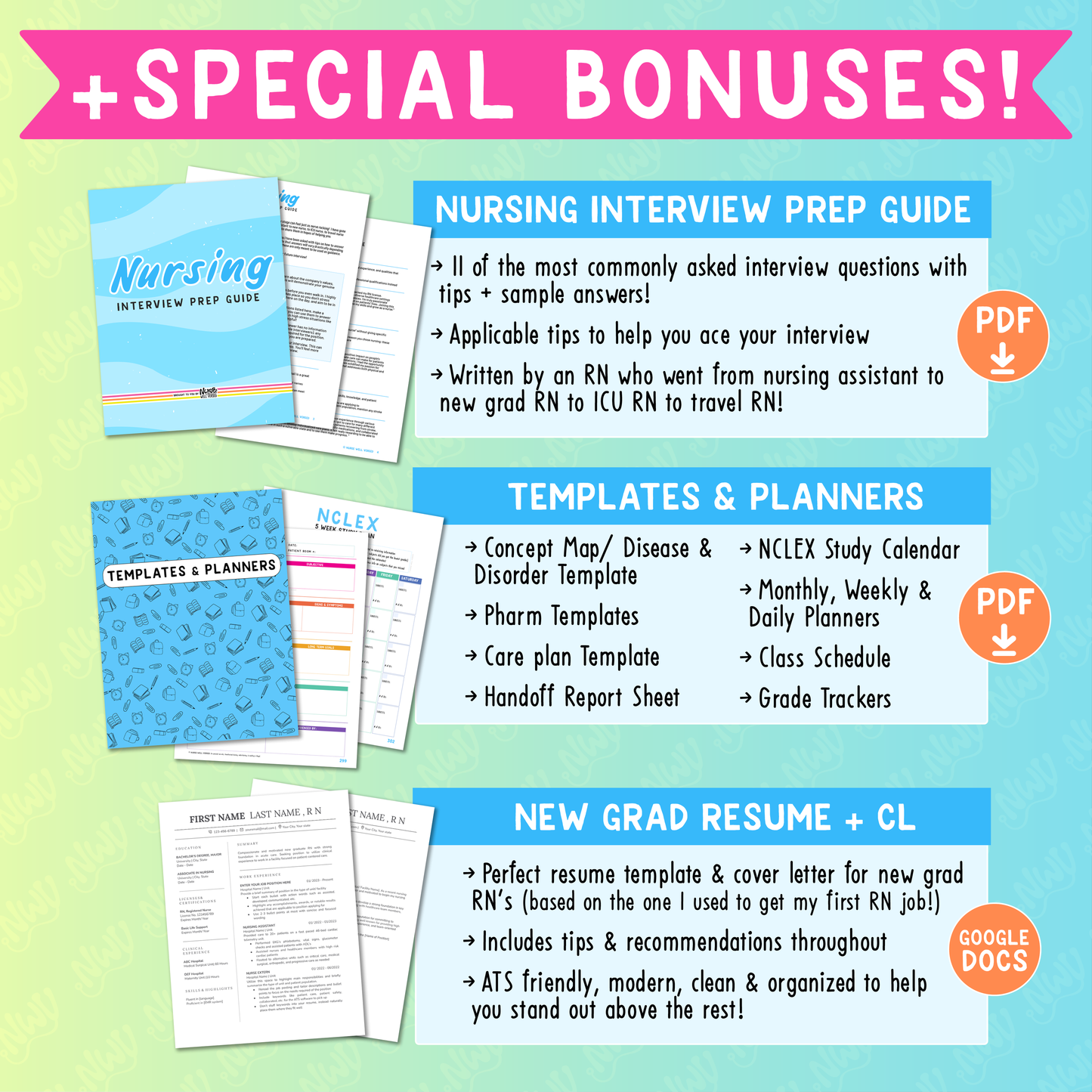 Nursing School Success Bundle - 2026 Edition