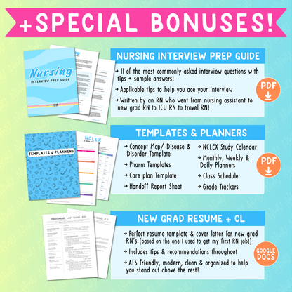 Nursing School Success Bundle - 2026 Edition