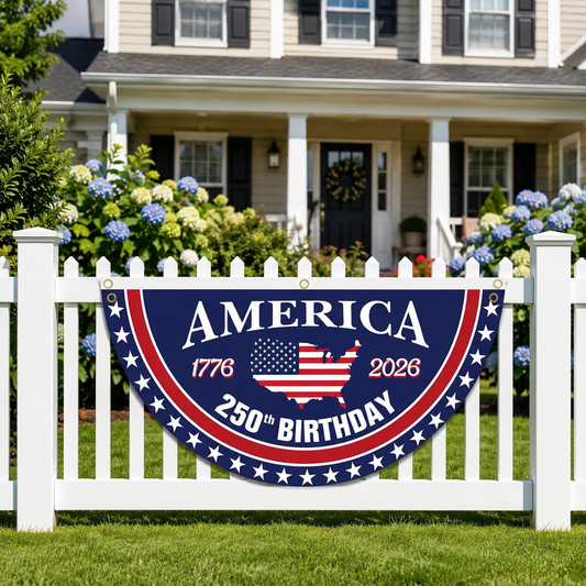 Healumix™ 250th Anniversary Semicircular Flag