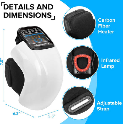 Healumix™ FlexHeat Cordless Knee Massager